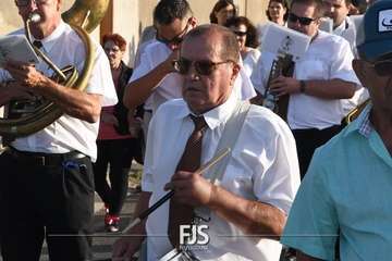 Romería popular, procesión y misa en El Caracol en la despedida de sus fiestas/TA y Francisco Javier Santana.